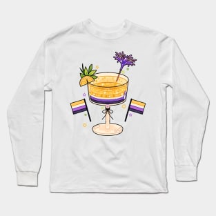 Nonbinary Drink Long Sleeve T-Shirt